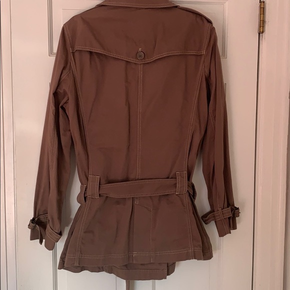 GAP Military type khaki trench coat - Picture 5 of 6